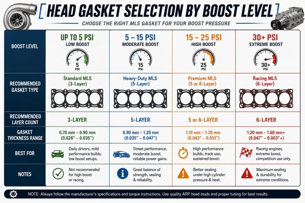 'Top performance head gasket brands Cometic Felpro Mahle racing'